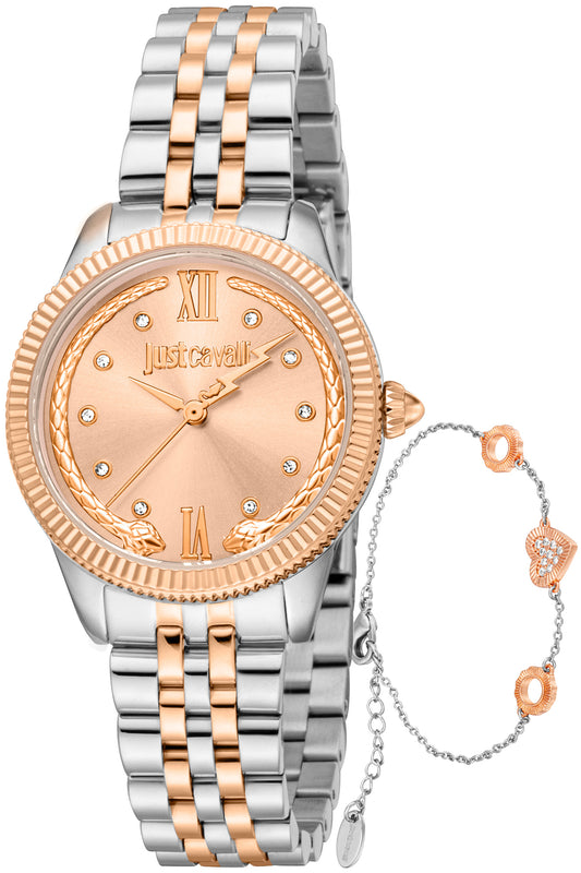 Just Cavalli Set: Watch + Bracelet 